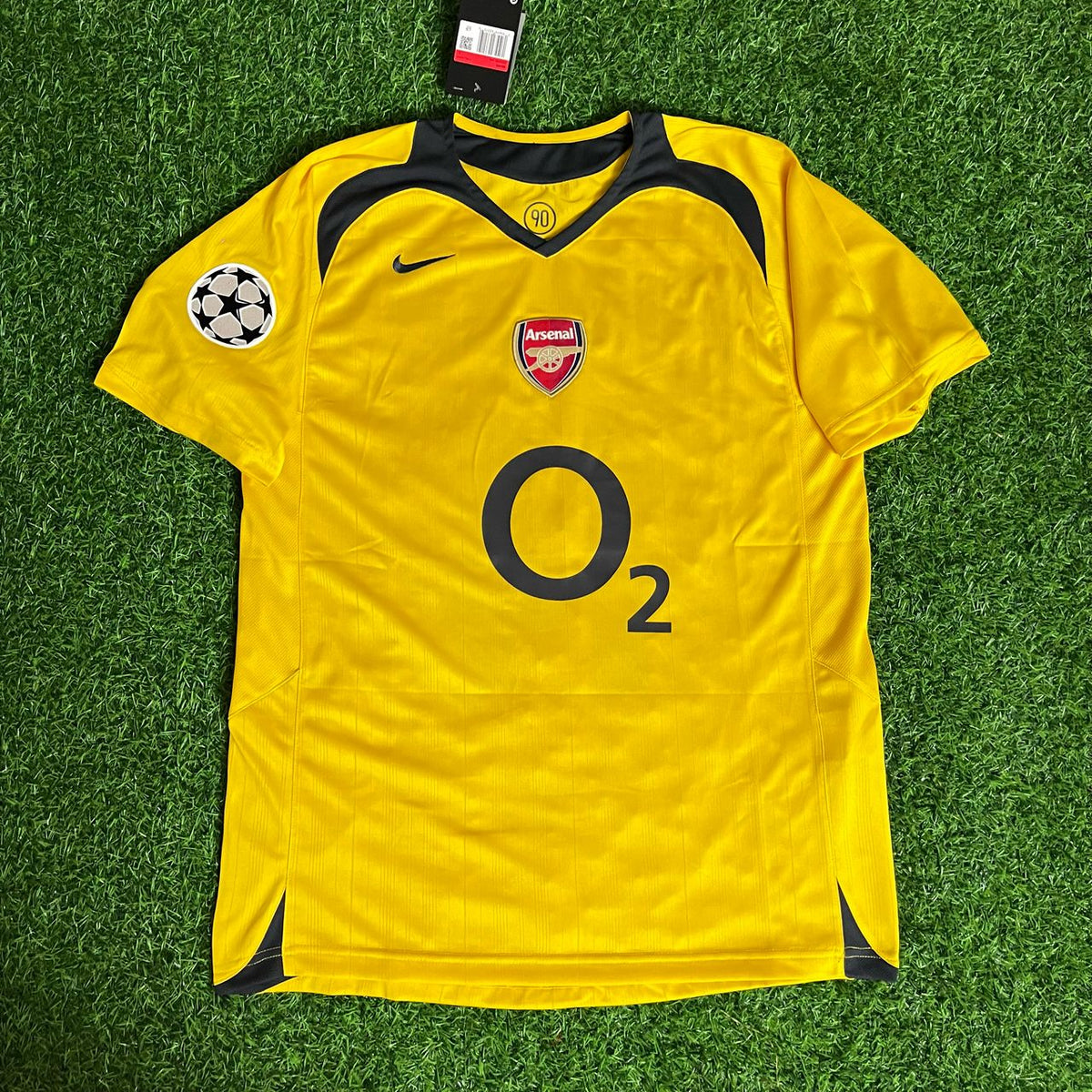Jose Antonio Reyes 9 - Arsenal 2005/06 Gelb Retro Trikot