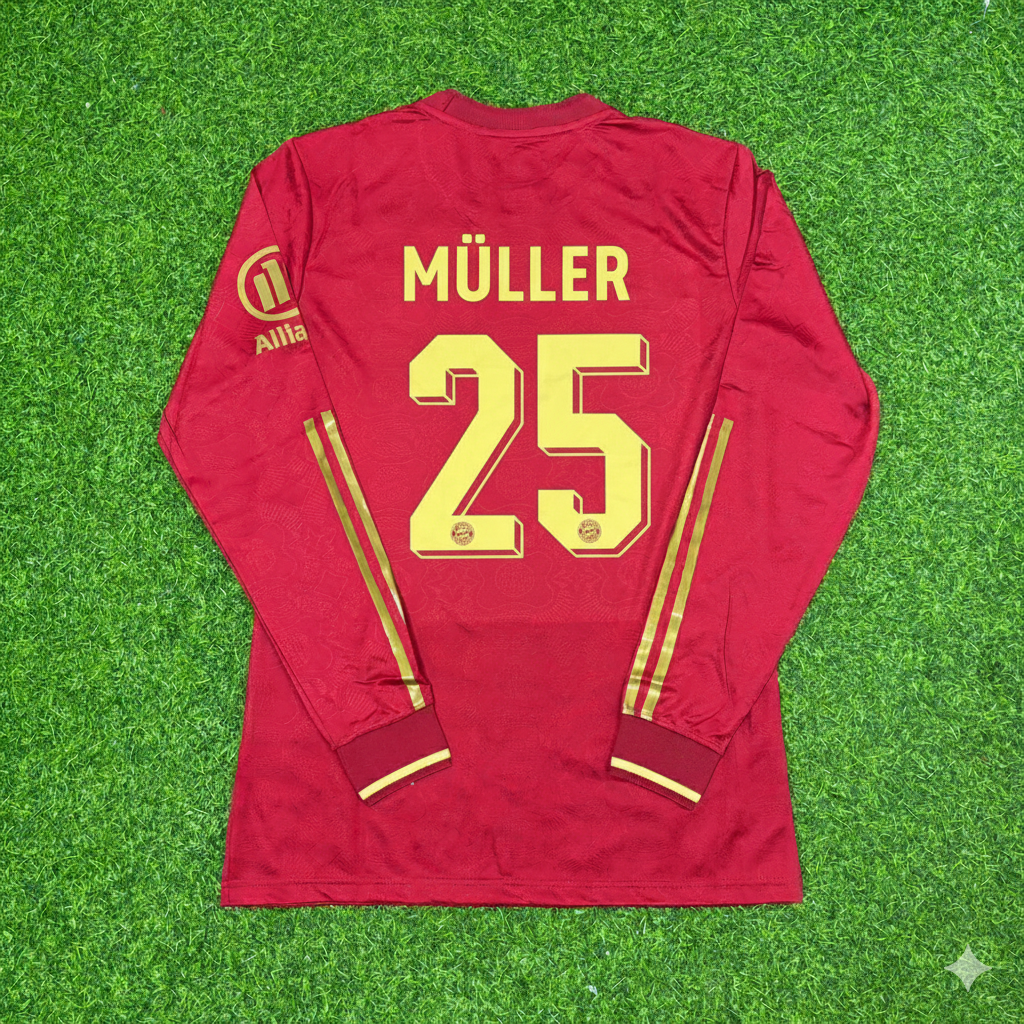 Thomas Müller 25-FC Bayern München 125 Jahre Spezial-Edition Fußballtrikot