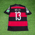 Thomas Müller Deutschland Deutschland 2014 Weltmeisterschaft Brasilien Schwarz Rot Retro Trikot Fußball Trikot