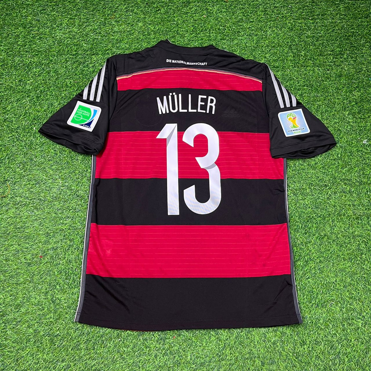 Thomas Müller Deutschland Deutschland 2014 Weltmeisterschaft Brasilien Schwarz Rot Retro Trikot Fußball Trikot
