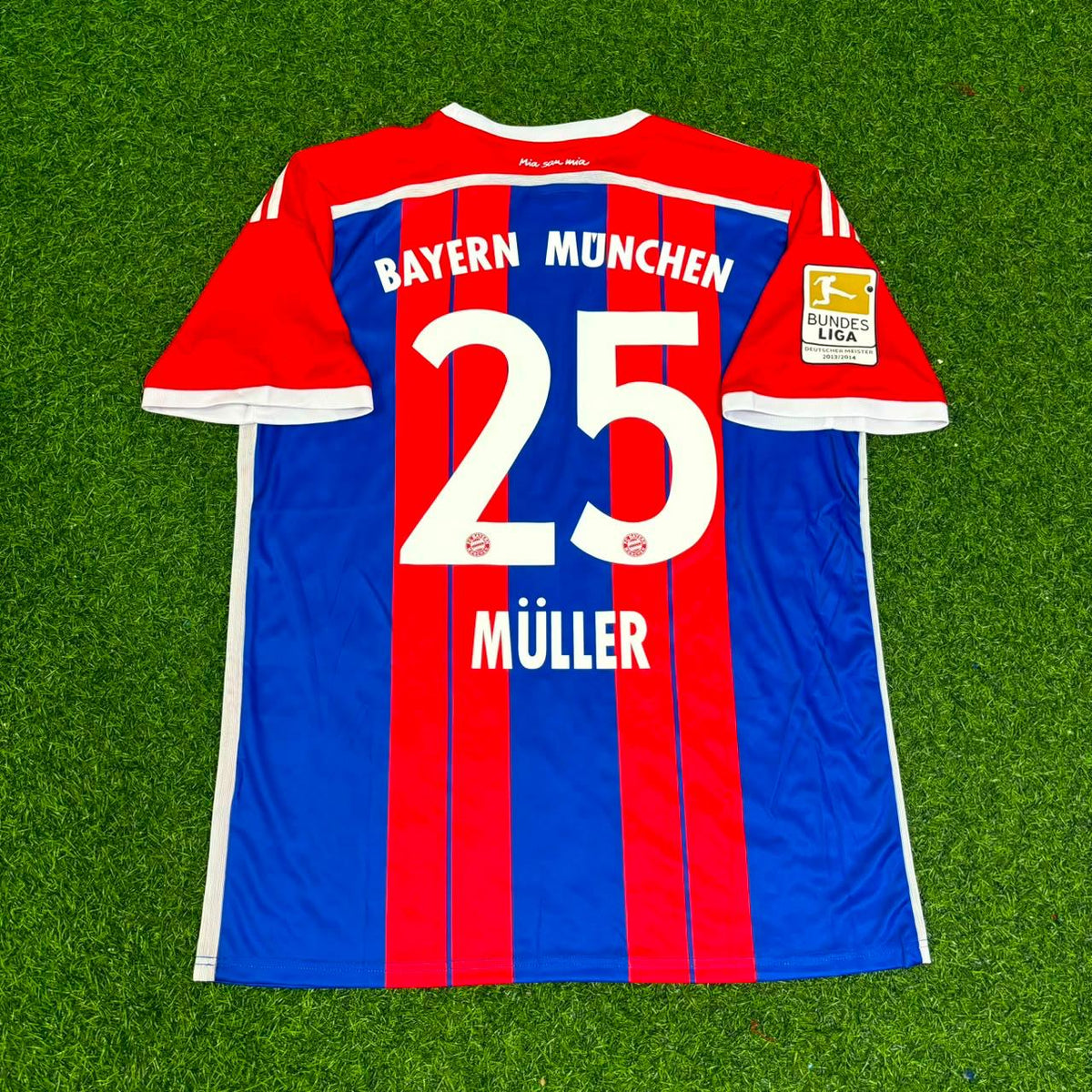 Thomas Müller #25 Bayern München 2014 2015 Heim Retro Patch Trikot