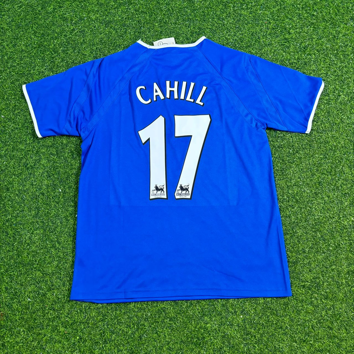 Tim Cahill Everton Blue Retro Football Jersey