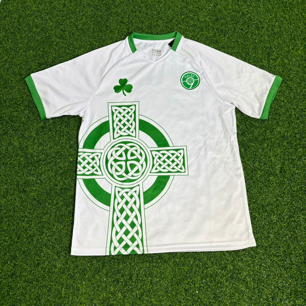 Troy Parrott 7- Ireland Vintage Special Edition White Football Jersey Kit