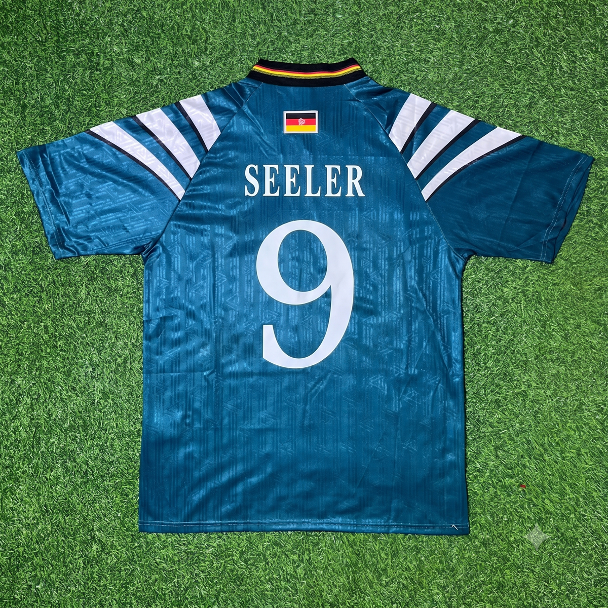 Uwe Seeler Germany Deutschland EM 1996 Finale Retro Trikot