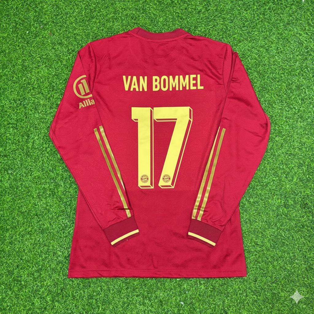 Mark van Bommel 17- Bayern München 125 Jahre Spezial-Edition Fußballtrikot