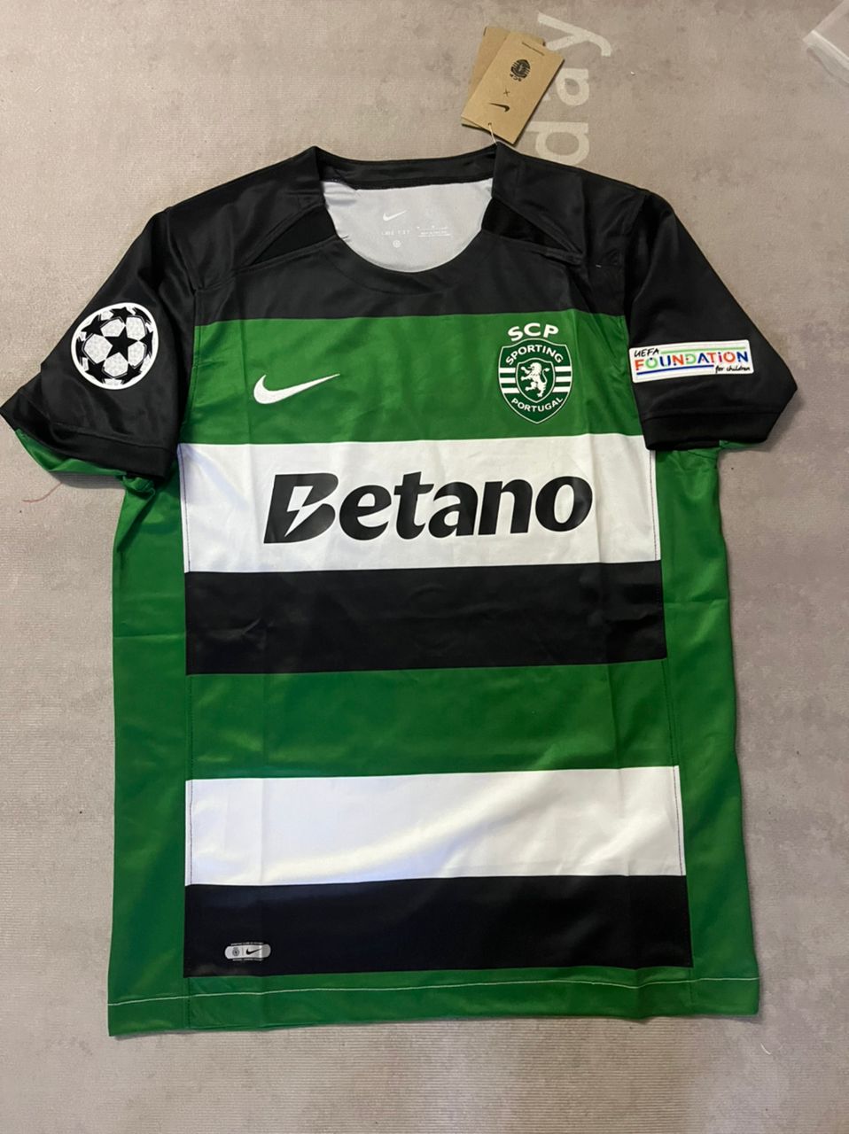 Viktor Gyökeres Sporting Lisbon Home Green Jersey