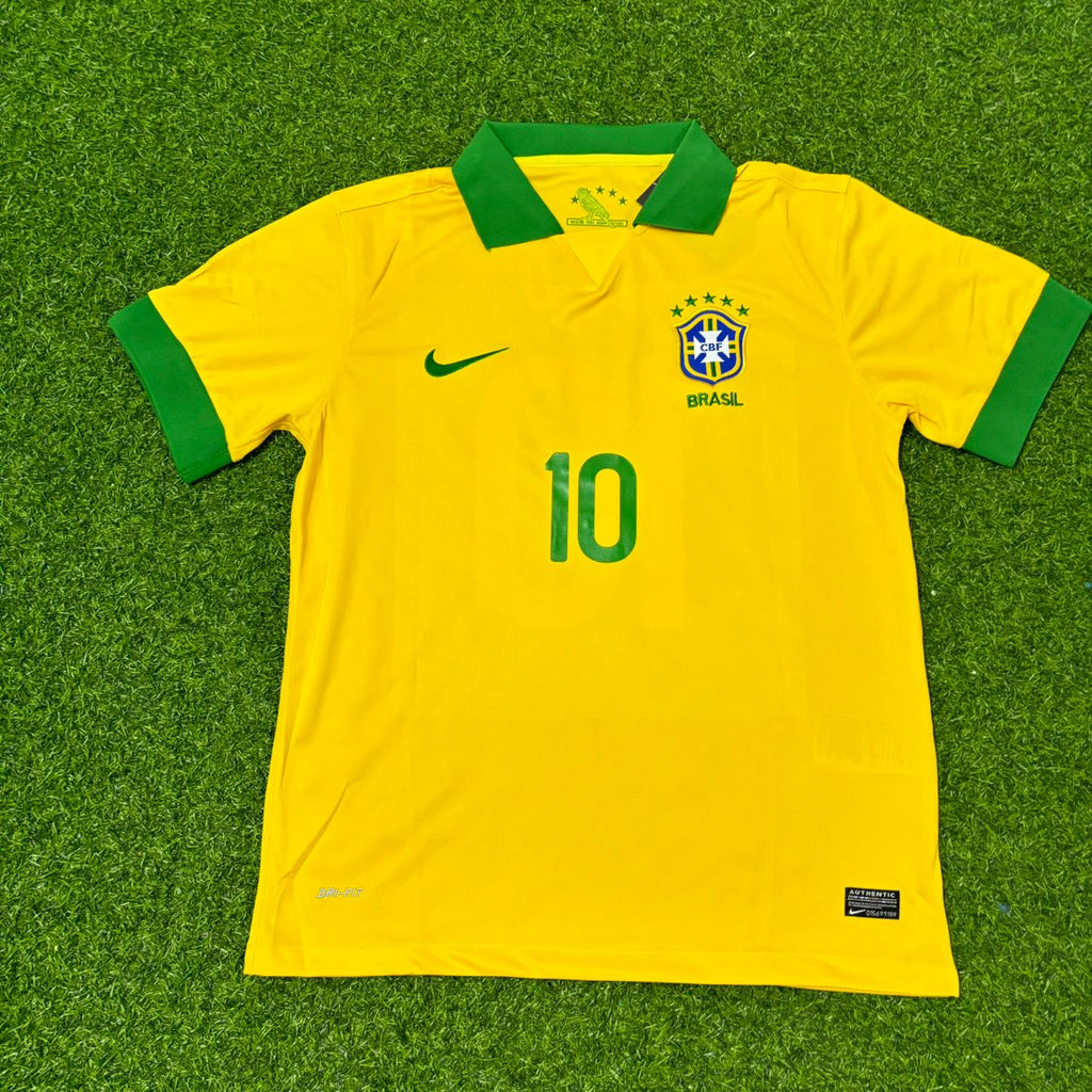 Zico Brazil Retro Football Jersey Kit