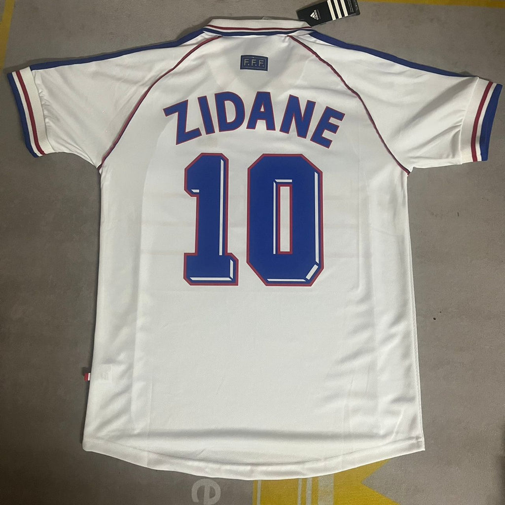 Zinedine Zidane Frankreich 1998 WM Retro Trikot