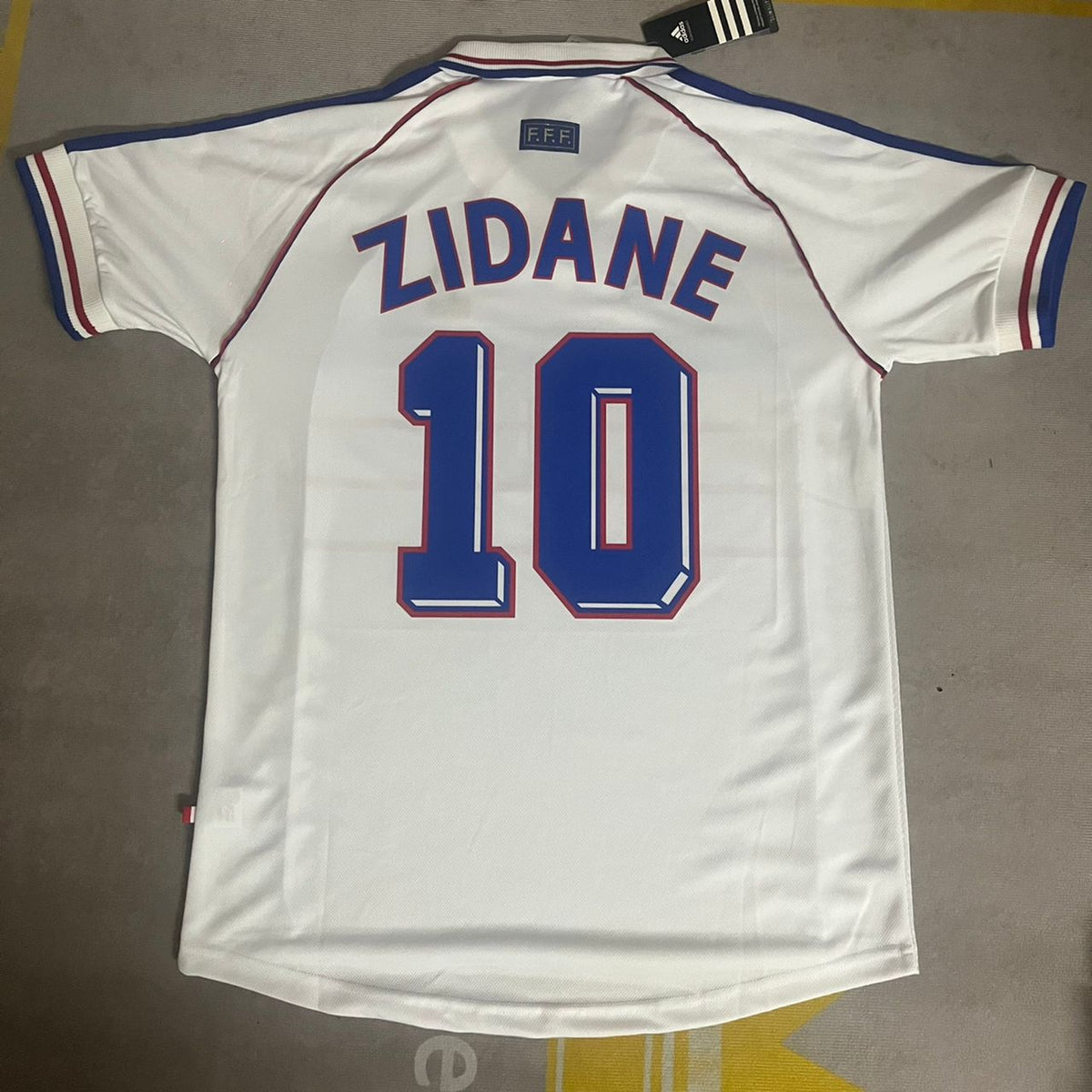 Zinedine Zidane Frankreich 1998 WM Retro Trikot