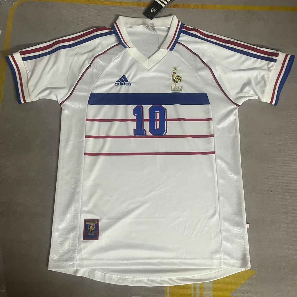 Zinedine Zidane Frankreich 1998 WM Retro Trikot