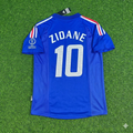 Zinédine Zidane #10 France 2002 World Cup Retro Football Jersey