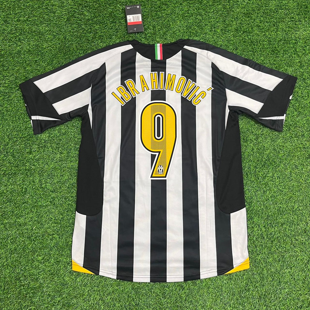 Zlatan Ibrahimović Juventus 2005/2006 Retro-Fußballtrikot
